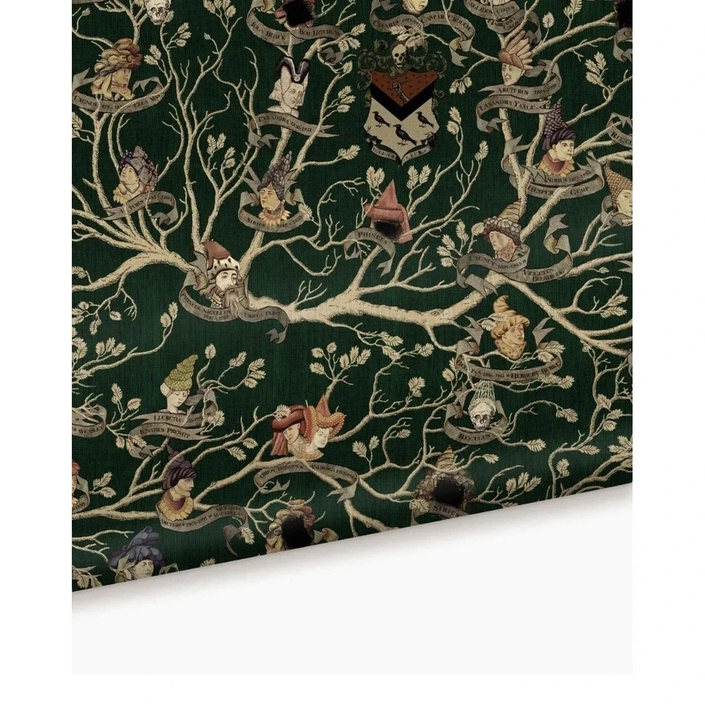 MinaLima Harry Potter Black Family Tapestry Deluxe Wallpaper Roll 0.5x10m SEALED